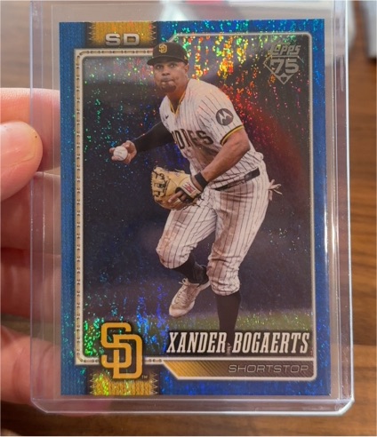2025 Topps Holiday #H65 Xander Bogaerts — front