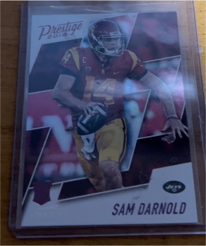 2018 Panini Prestige #239 Sam Darnold — front