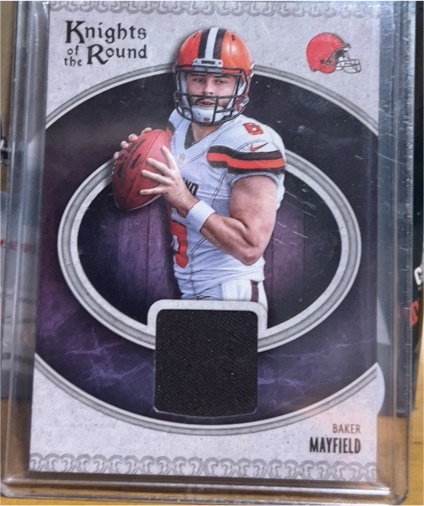 2018 Panini Knights of the Round #KR-BM Baker Mayfield — front