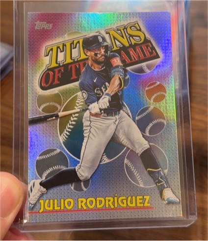 2026 Topps Series 1 #TOG-20 Julio Rodriguez Titans Of The Game — front