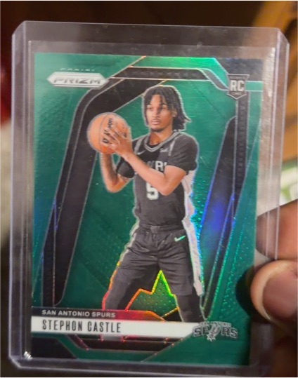 2024-25 Panini Prizm #234 Stephon Castle — front