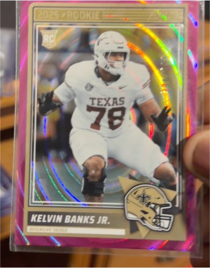 2025 Panini Score #23 Kelvin Banks Jr. — front
