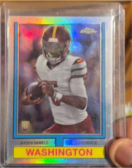 2024 Topps Chrome 1974 Topps #74TF-2 Jayden Daniels — front