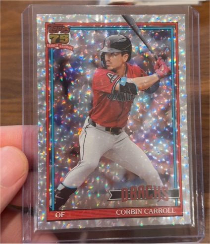 2026 Topps Series 1 #T91-58 Corbin Carroll — front