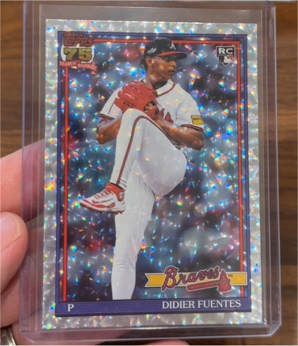 2026 Topps Series 1 #T91-76 Didier Fuentes — front
