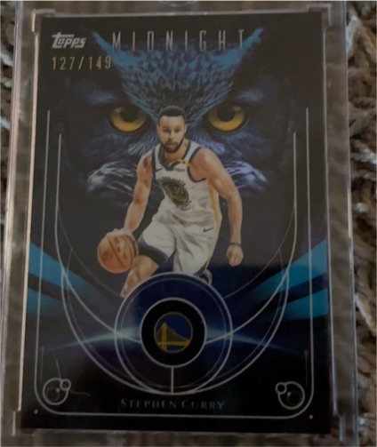 2025 Topps Midnight #127/149 Stephen Curry — front