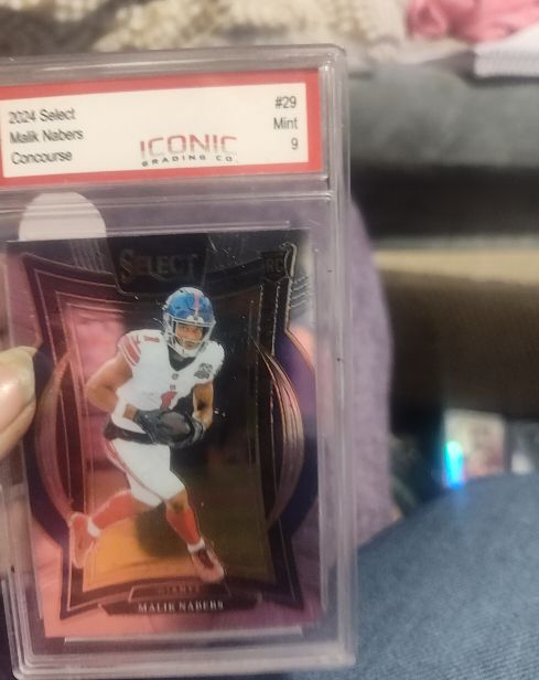 2024 Panini Select #29 Malik Nabers Concourse — front