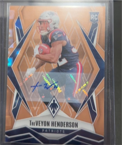 2025 Panini Phoenix #187 TreVeyon Henderson — front