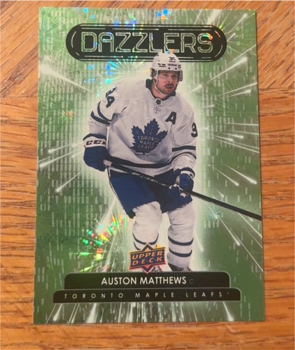 2022-23 Upper Deck Series 1 #DZ-1 Auston Matthews — front