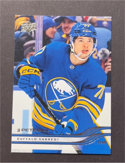 2025-26 Upper Deck #13 JJ Peterka — front