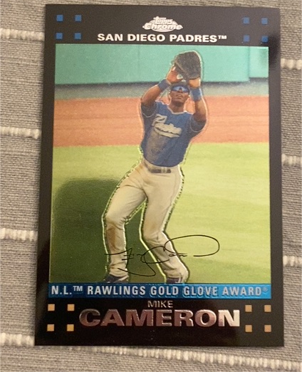 2007 Topps Chrome #269 Mike Cameron — front