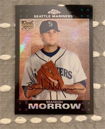 2007 Topps Chrome #325 Brandon Morrow — front
