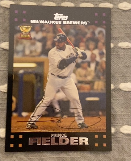 2007 Topps #139 Prince Fielder — front