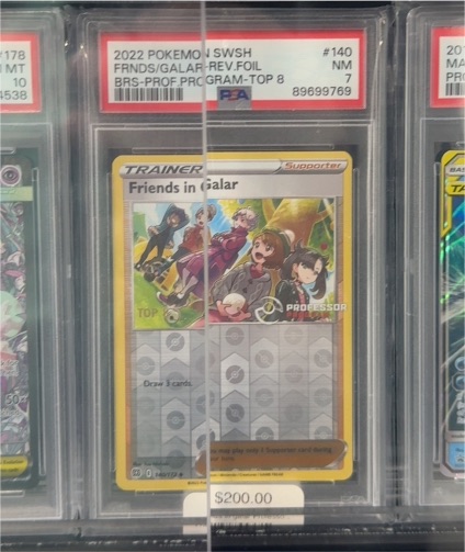 2022 Pokemon SWSH #140 Friends in Galar Reverse Foil — front