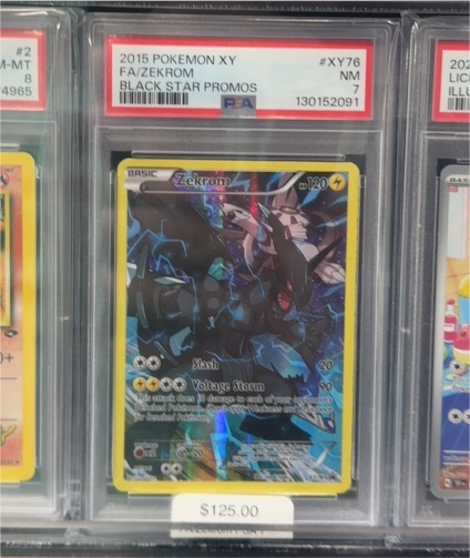 2015 Pokémon XY #XY76 Zekrom — front