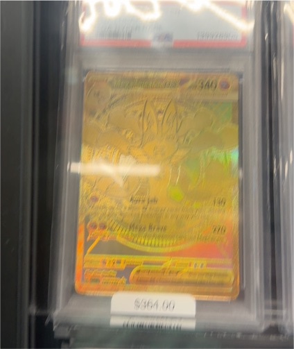 2025 Pokemon Mega Evolution Hyper Rare #188 Mega Lucario ex — front