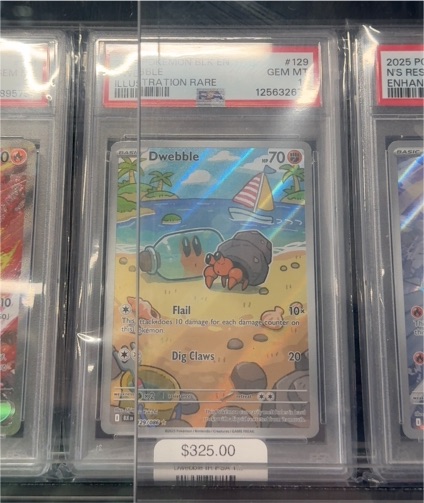 2023 Pokémon #129 Dwebble Illustration Rare — front