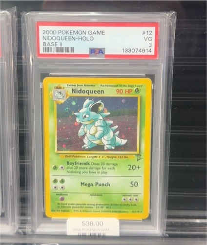 2000 Pokémon Game Base Set 2 #12 Nidoqueen Holo — front