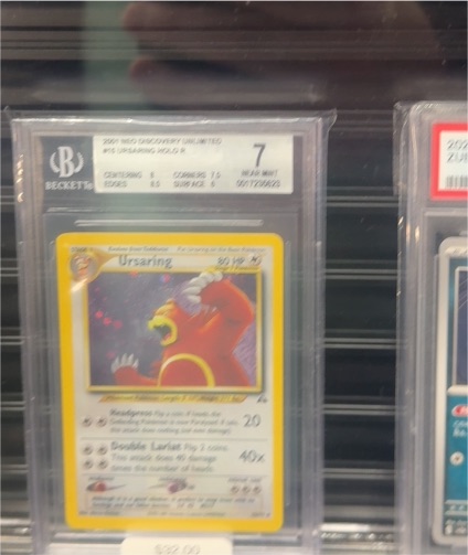 2001 Pokémon Neo Discovery #15 Ursaring — front