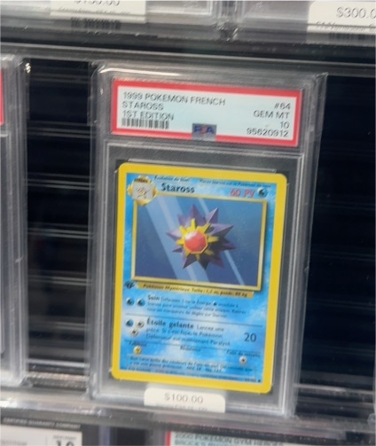 1999 Pokémon #64 Staross French 1st Edition — front