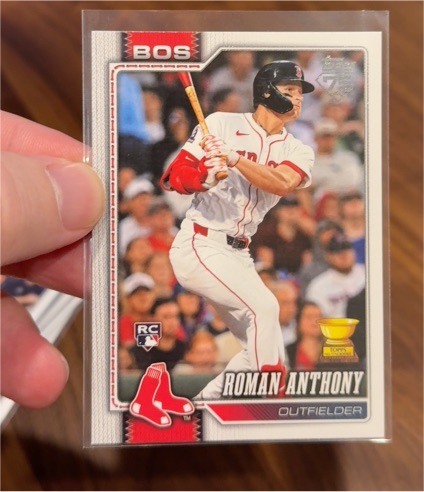 2026 Topps Series 1 #189 Roman Anthony — front