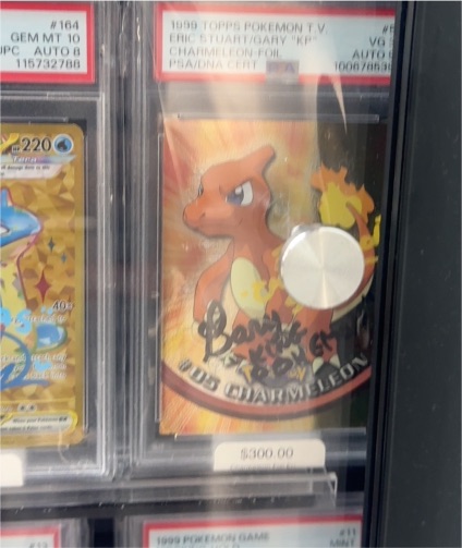 1999 Topps Pokémon T.V. #5 Charmeleon — front