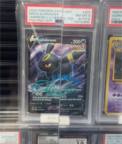 2022 Pokémon SWSH BSP #203 Umbreon V - Heroes Tins — front