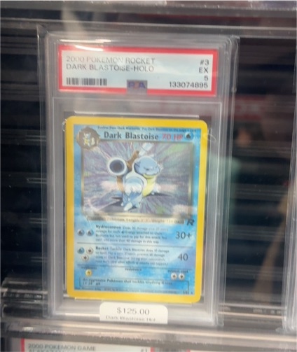 2000 Pokemon Rocket #3 Dark Blastoise Holo — front