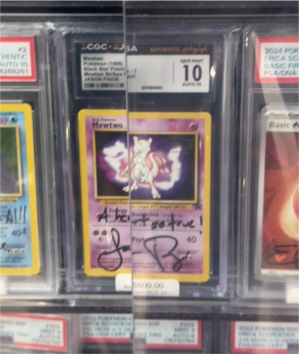 1999 Pokémon Movie Promo #3 Mewtwo — front