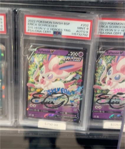 2022 Pokémon SWSH Black Star Promo #202 Sylveon V — front