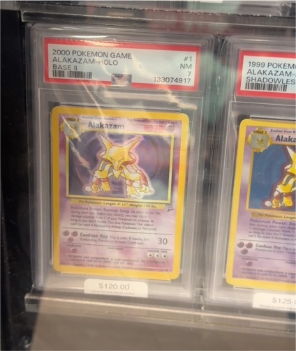 2000 Pokémon Game Base Set 2 #1 Alakazam Holo — front