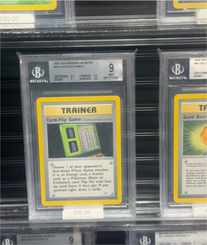 2000 Neo Genesis Unlimited Card-Flip Game Trainer — front