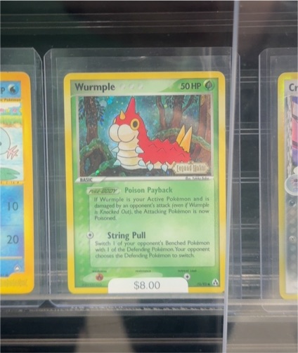 2006 EX Legend Maker #70 Wurmple — front