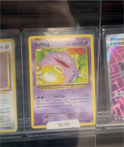 1999 Pokémon Base Set #51 Koffing — front