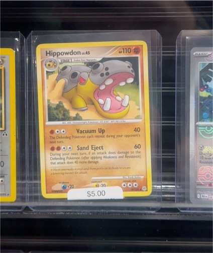 2007 Pokémon Diamond and Pearl #29 Hippowdon — front