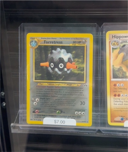 2001 Pokémon Neo Discovery #21 Forretress — front