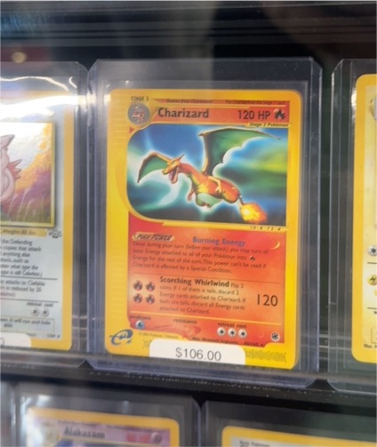 2002 Pokémon Expedition #40 Charizard — front