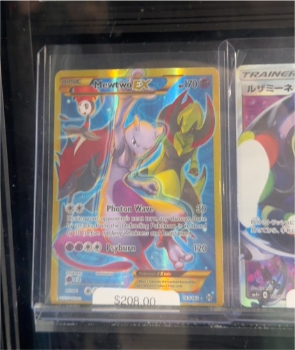 2014 Pokémon Breakthrough #163 Mewtwo EX — front
