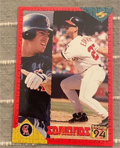 1994 Score Rookie & Traded #RT160 Jim Edmonds — front