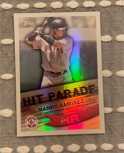 2007 Topps Hit Parade #HP5 Manny Ramirez — front