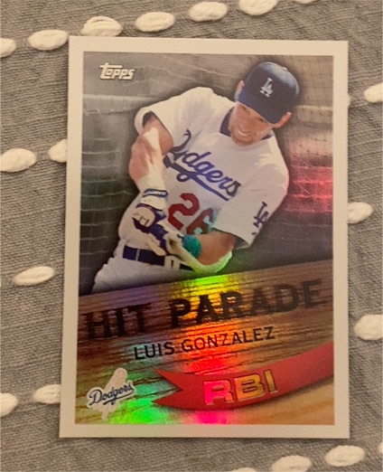 2007 Topps Hit Parade #HP18 Luis Gonzalez — front