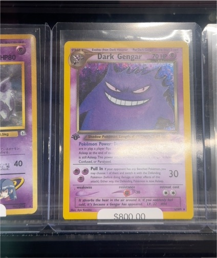 2000 Neo Destiny #6 Dark Gengar — front