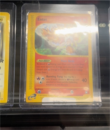 2003 Pokémon Aquapolis #10 Entei — front