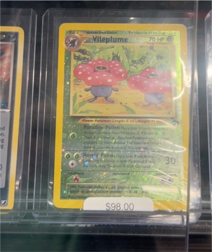 2001 Pokémon Southern Islands #17 Vileplume — front