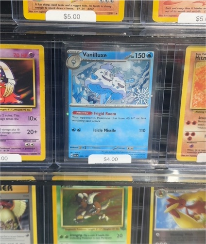 2023 Pokémon Scarlet & Violet #25 Vanilluxe — front