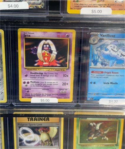 1999 Pokémon #13 Jynx — front