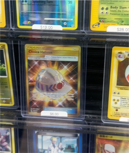 2022 Pokemon TCG Choice Helmet #179 — front
