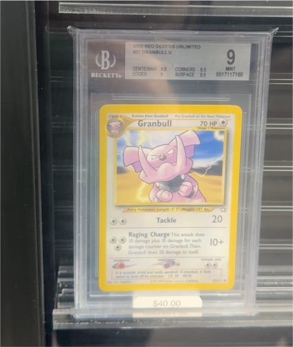 2000 Neo Genesis #37 Granbull — front