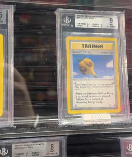 2001 Pokemon Neo Revelation #60 Balloon Berry — front