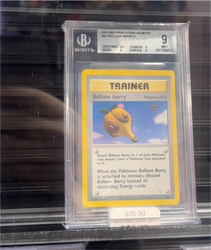 2001 Pokémon Neo Revelation #60 Balloon Berry — front